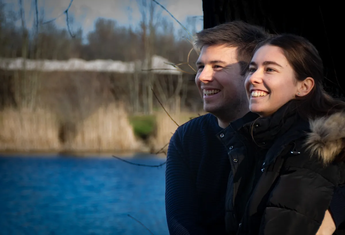 Katharina und Daniel, die Gründer von Strickbazi
