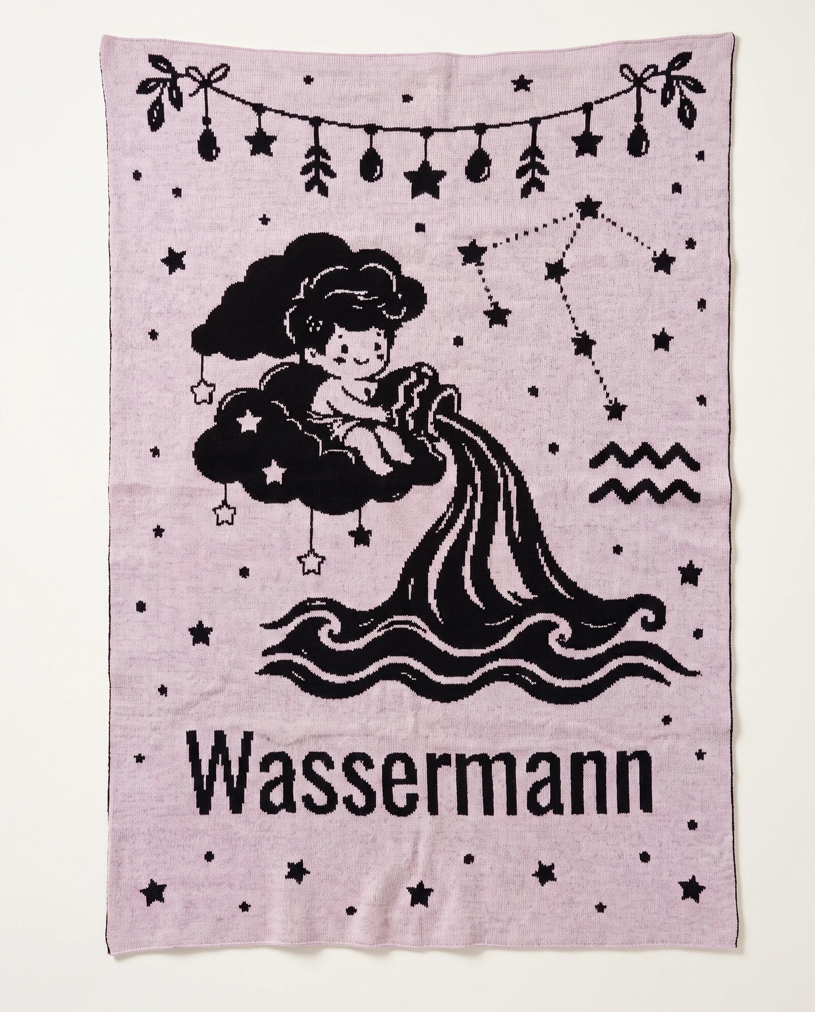Babydecke Wassermann