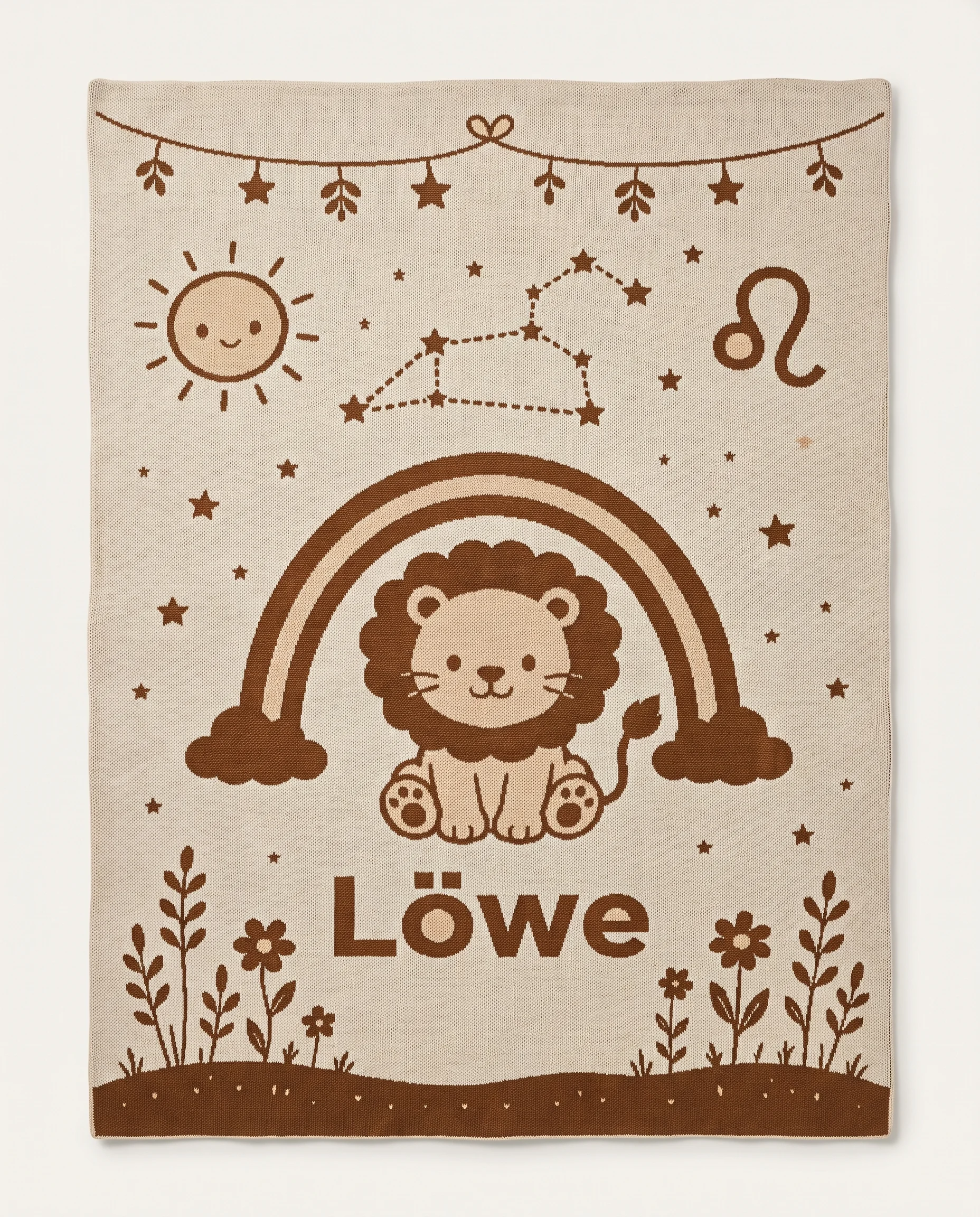 Babydecke Löwe